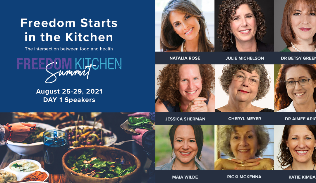 Hear my Keynote Address Today at the Freedom Kitchen Summit!