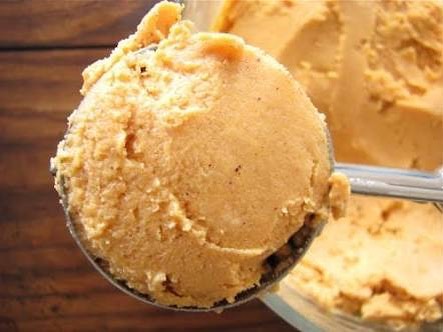 Maple Syrup Sweet Potato Ice Cream